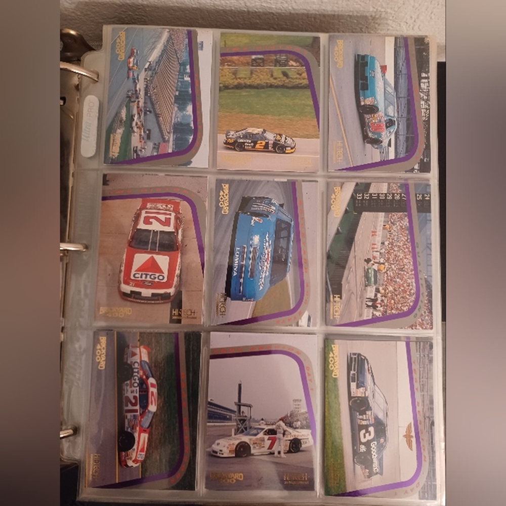 NASCAR Brickyard 400 / Hi-Tech Racing Card Lot